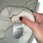 Reformation ‎ Cream Ribbed Knit Long Sleeve Top Extra Fine Merino Wool Photo 4