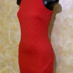 Romeo + Juliet Couture NEW Red Body-con Embossed Print Dress Photo 2