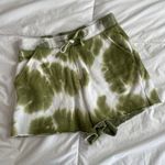 Free People Intimately Shorts Green White Small Photo 0