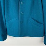 Pendleton Teal Blue Merino Wool Blazer Jacket Photo 6