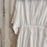 *Club Z Collection Women's XL White Lace Trim Kimono Swim Beach Summer Photo 11