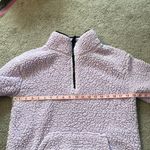 No Boundaries  Fuzy Purple Sherpa Pull Over Quarter Zip Size Large 11-13 Juniors Photo 7
