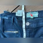 Current/Elliott NWT Current Elliott The soho zip stiletto in torrent dark wash size 32 Photo 8