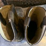 Old West  Brown Cowboy Boots Embroidered Leather Size 4(kids)/6.5(women’s) Photo 5