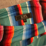 L & B serape palazzo pants striped size S Photo 3