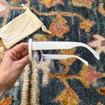 ALDO  Celiane White Oval Sunglasses Photo 2