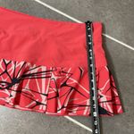 Nike Women’s Printed Pleated Woven Tennis Skirt Geranium size Large Photo 2