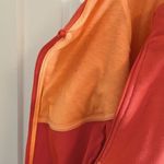 The North Face Zipper Knit Jacket Coral Orange L Photo 3