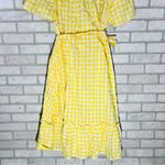 Lisa Marie Fernandez x Target NWT Yellow Gingham Midi Shirt Dress Size 1X Photo 12