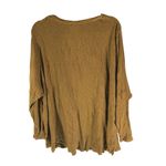 Ava & Viv Womens Top Ribbed Knit Scoop Neck 3/4 Sleeve Brown 4X Photo 2