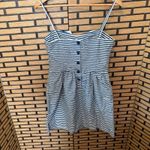 Ralph Lauren Polo  Blue And White Stripe Dress‎ Size 4 Photo 2