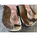 Betula Birkenstock Gizeh Slip on Thongs Sandals size 7 Flip Flips EUR 38 Shoes Pink Photo 9