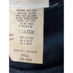 Simply Southern AX9 E608 Graphic T-shirt "Sail Away" Navy Blue LS Shirt Small Photo 7