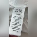 Cynthia Rowley  XS Summer Linen White Wide Leg Pants Photo 8