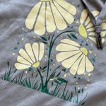 Avalanche  Heather Gray Hoodie with Floral Design Photo 7