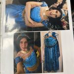 Handmade Princess Jasmine costume Blue Size XS Photo 7