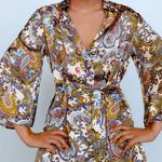 ZARA  PRINTED MINI DRESS Photo 0