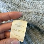 Free People  XS Grey Open Oversized Knit Alpaca Open Front Long Cardigan Pockets Photo 7