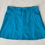 Kuhl Women's Mova Blue Cargo Outdoor Hiking Skort Skirt Size Large Photo 10