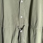 Polo Ralph Lauren Jessica Day Green Cotton Eyelet Drawstring Midi Shirt Dress 14 Photo 13