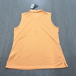 Callaway  Women's Opti-Dri Peach Sleeveless 1/4 Zip Golf Polo Shirt Size L Photo 1