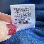 The Vanity Room Blue Dress Scalloped Hem Nordstrom XL Extra Large Mini Cocktail Photo 9