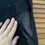 Loft Ann Taylor Women’s Linen Knee Length Black Skirt Size 10 Photo 3