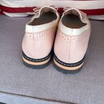 Elegant Pink Bow Loafers Size 8 Photo 3