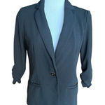 Womens NYCC New York Clothing Co Black 3/4 Sleeve Chic Blazer Jacket Photo 0