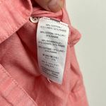 J.Crew | Pink/Light Red Linen Blend Buttondown Shirt sz 4 Photo 4