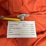 Charlotte Russe Women Halter Dress Orange Short Length Rayon Nylon Sz S Photo 7