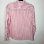 Natural Reflections  Red Striped Tunic Sz Medium Photo 5