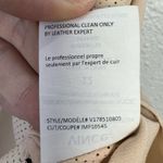 Vince Womens Leather Silk Sleeveless Tunic Tank Top Size 12 Pink Quiet Luxury Photo 7