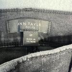 Ann Taylor  Petite Boot Crop Jeans Size 6P Faded Black Wash Cropped Ankle Photo 1