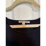 Threads 4 Thought 100% Organic Cotton Black Long Sleeve Top Size Large Eco Friendly Minimalist Photo 2