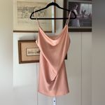 Dance & Marvel  Blush Satin Blouse Photo 1