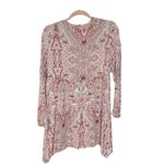 Anthropologie Lilka Chemise Sleep Gown Lounge Dress | Paisley | Small Photo 3