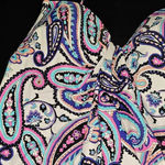 NWT Island Escape Womens Floral Paisley Swim‎ Top 6 Pink Photo 2