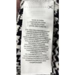 Ralph Lauren Lauren Jacket Womens XL Zip Black Wool Cashmere Blend Houndstooth Photo 6