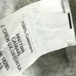 J.Crew  Collection Italian Cashmere Zip-front Hoodie Size Large Photo 3