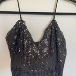 Southern Fried Chicks Black Sequin Prom Dress Photo 2