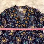 Anthropologie Meadow Rue Strasser floral embroidered peasant top S Photo 8