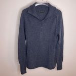 Peruvian Connection  Blue Gray Alpaca Vneck Button‎ Up Down Sweater Cardigan Xs Photo 5