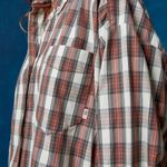 BDG Dad Button-Down Shirt NWT Size M - Bright Red Photo 2