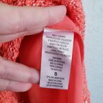 Gibson Latimer  Neon Orange Sequin Knit Sweater Photo 6