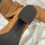 Sam Edelman Sam Edelman Tan Suede OTK Boots 7 Leather Heel Wrap Strap Tall Zip Buckle Photo 10