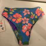 Maaji NWT Reversible Floral High Waist Bikini Bottom Photo 5
