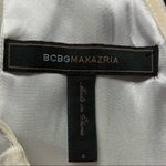 BCBGMAXAZRIA Bicolor Ruffle Halter Dress size 0 Photo 6