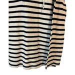 Lou & grey  Hoodie Sweatshirt Long Sleeve Striped Womens Size Small Lightweight Photo 4
