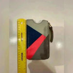 Fossil  Multi Color Leather Cell Phone Wristlet‎ Case Clutch Wallet Change Purse. Photo 6